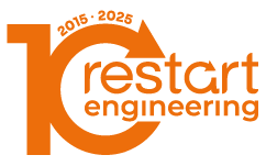 LOGO 10 ANNI_RESTART ARANCIO